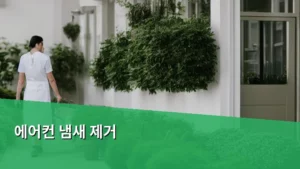 에어컨 냄새 제거, 쾌적한 실내 공기를 위한 완벽 가이드